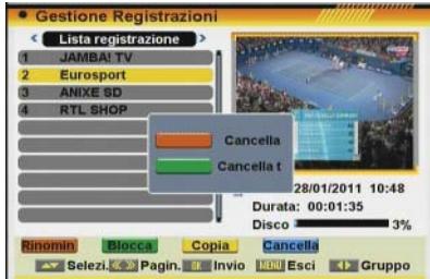 FUJITSU AOYG 18LAC2.UE - CANCELLARE LE REGISTRAZIONI - 1