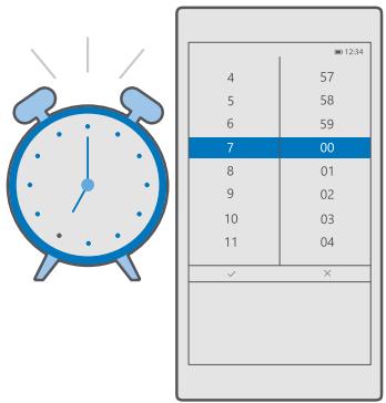 MICROSOFT LUMIA 930 - Régler une alarme - 1