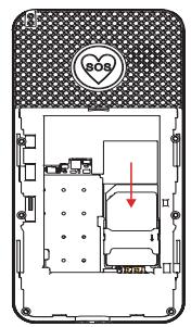 AEG-ELECTROLUX VOXTEL M250 - Install the SIM card and battery - 1