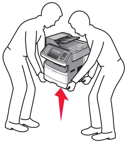LEXMARK MS415DN - Déplacement de l'imprimante - 2