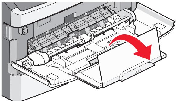 LEXMARK MS415DN - Ouverture du chargeur multifonction - 3
