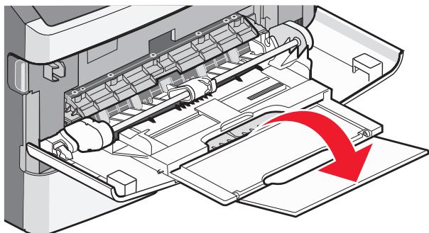 LEXMARK MS415DN - Ouverture du chargeur multifonction - 4