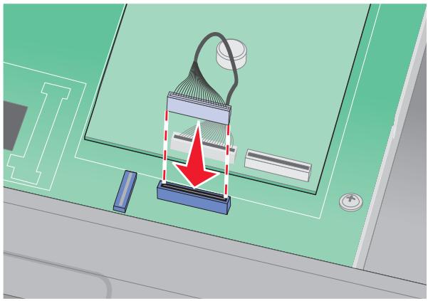 LEXMARK MS415DN - Installation d'un port ISP (Internal Solutions Port) - 15