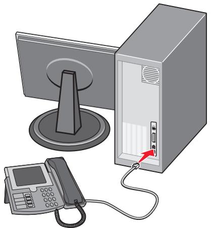 LEXMARK MS415DN - Connexion à un ordinateur avec modem - 3