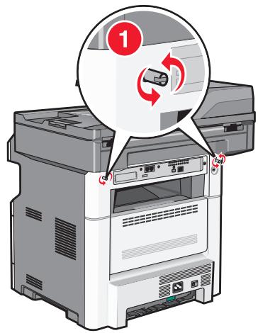 LEXMARK MS415DN - Installation d'une carte mémoire - 2