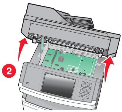 LEXMARK MS415DN - Installation d'un port ISP (Internal Solutions Port) - 3