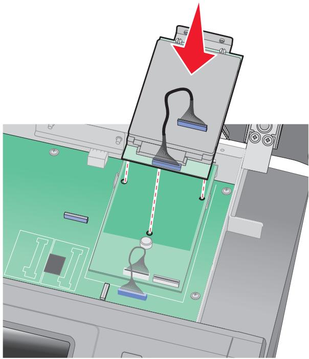 LEXMARK MS415DN - Installation d'un disque dur sur l'imprimante - 6