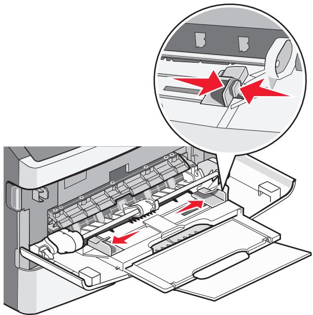 LEXMARK X466 - Alimentation du chargeur multifonction - 1