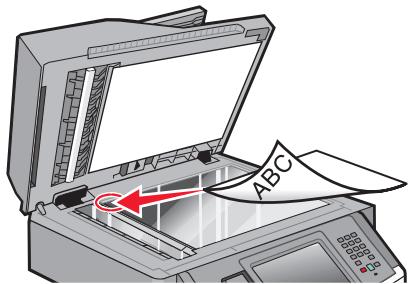 LEXMARK X466 - Vitre du scanner - 1