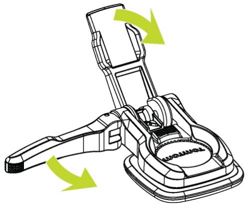 TOMTOM BANDIT - Installing the 360 pitch mount - 3