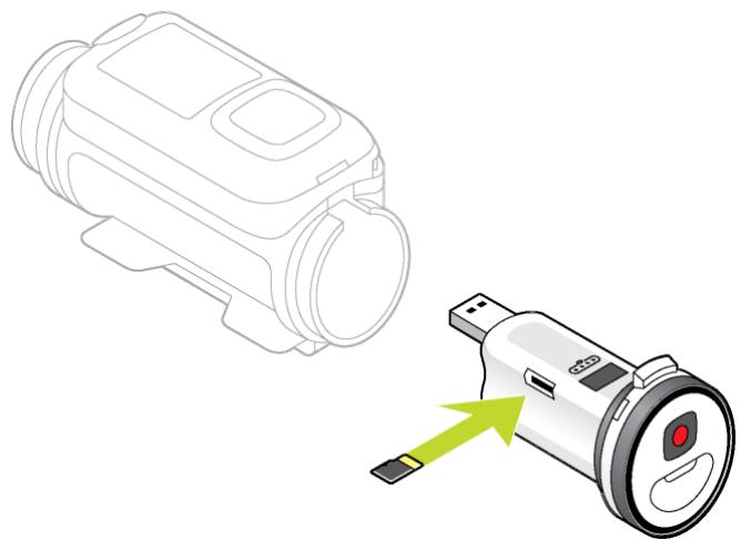 TOMTOM BANDIT - Charging the TomTom Bandit using the optional power cable - 2