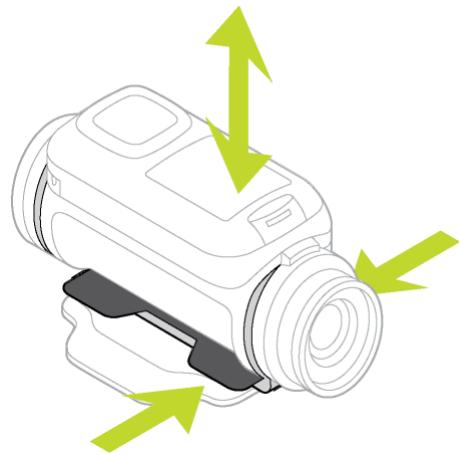 TOMTOM BANDIT - Installing the 360 pitch mount - 8