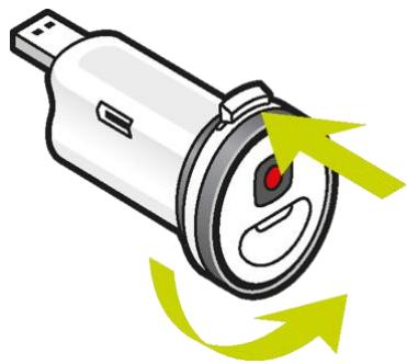 TOMTOM BANDIT - Unlocking the Batt-Stick - 1