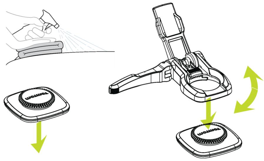 TOMTOM BANDIT - Installing the 360 pitch mount - 5