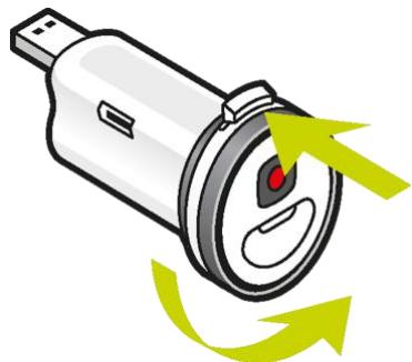 TOMTOM BANDIT - Unlocking the Batt-Stick - 1