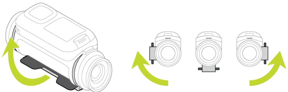 TOMTOM BANDIT - Installing the 360 pitch mount - 1