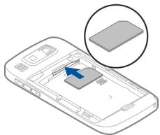MICROSOFT 230 - Insérer la carte SIM et la batterie - 5