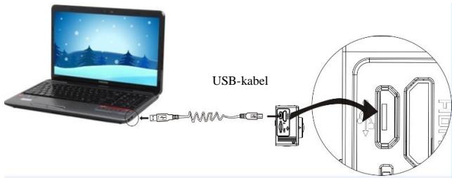 KONIG CSACWG100 - Opladning af det indbygde lithium-batteri - 1