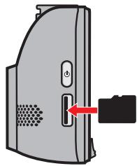 KENWOOD KCA-DR300 - Inserting a memory card - 1