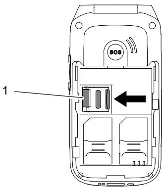 OLYMPIA BRIO  -  BRIO TOUCH - Inserting a MicroSD Memory Card - 2