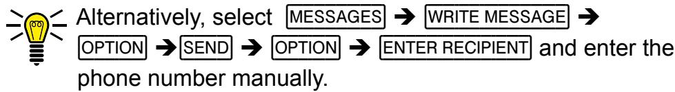 OLYMPIA CHIC II - Writing a Text Message - 1