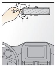 MIO MIVUE C310 - Utilisation de l'enregistreur dans un vehicule - 1