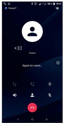 Orange F +33 France Appel en cours... 9 + 10 9 + 11 #