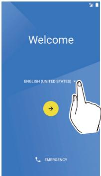 ONKYO GRANBEAT - Select the language - 1