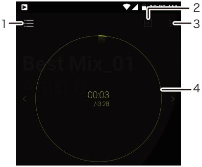 ONKYO GRANBEAT - The play screen - 2