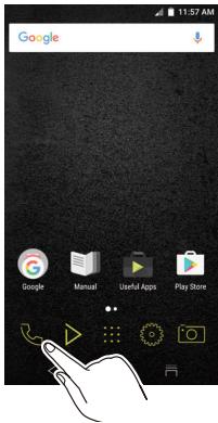 ONKYO GRANBEAT - Register a contact in the phone book - 1