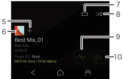 ONKYO GRANBEAT - The play screen - 3