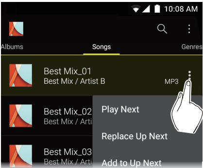 ONKYO GRANBEAT - Creating a play list - 1