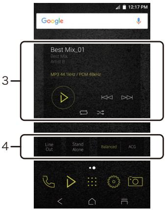 ONKYO GRANBEAT - Home screen 2 - 1