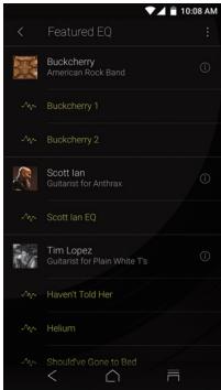 ONKYO GRANBEAT - ■ Selecting equalizers created by famous musicians - 2