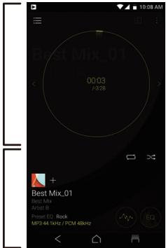 ONKYO GRANBEAT - The play screen - 1
