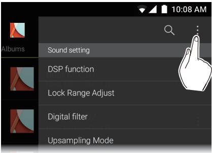 ONKYO GRANBEAT - To delete a saved equalizer - 2