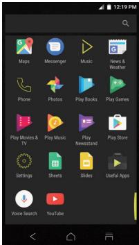 ONKYO GRANBEAT - The app list screen - 4