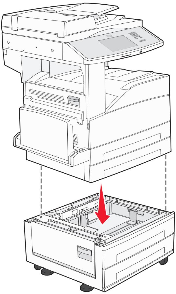LEXMARK M1145 - Installation des tiroirs optionnels - 4