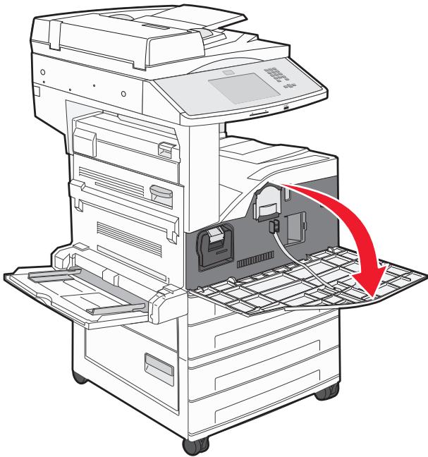 LEXMARK XM1140 - Remplacement de la cartouche de toner - 1