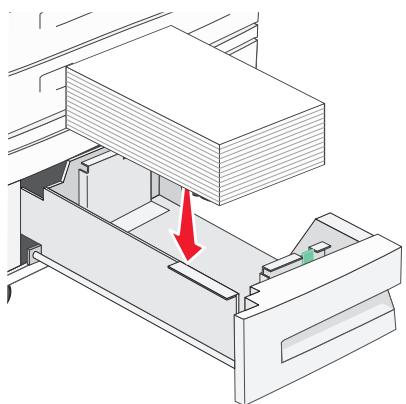 LEXMARK XM1140 - Chargement des tiroirs d'alimentation double 2000 feuilles optionnels - 5