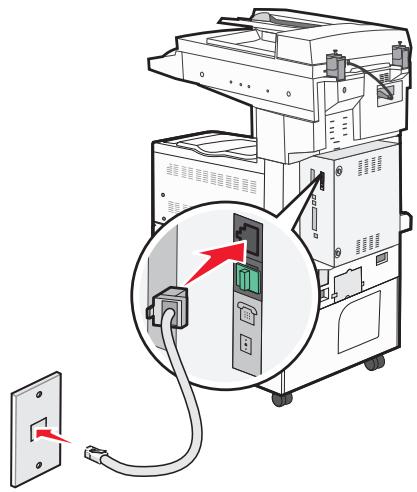 LEXMARK XM1140 - Connexion à un service de sonnerie distincte - 1