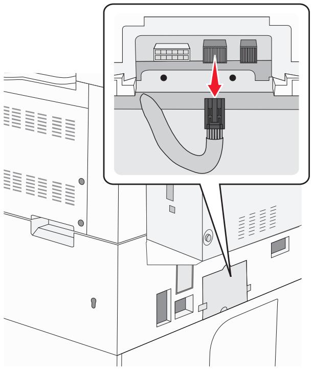 LEXMARK XM1140 - Retrait des tiroirs optionnels - 4