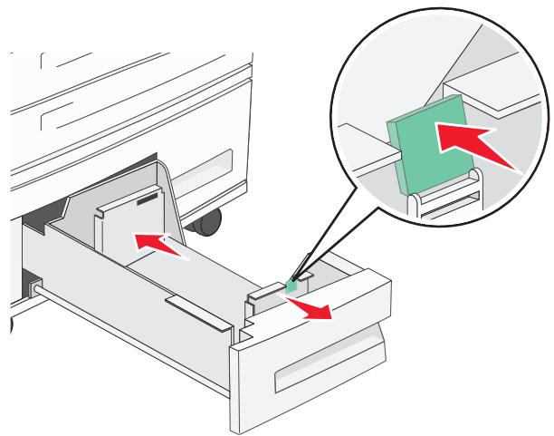 LEXMARK X860DE  -  X862DE -  X864DE - Chargement des tiroirs d'alimentation double 2000 feuilles optionnels - 2