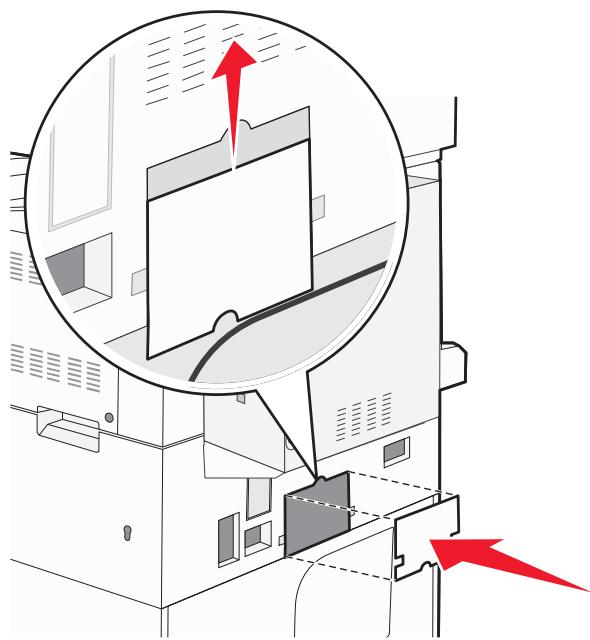 LEXMARK X860DE  -  X862DE -  X864DE - Retrait des tiroirs optionnels - 5