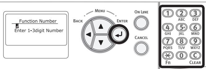 OKI MC780DFN - Utilisation de la touche de fonction - 2