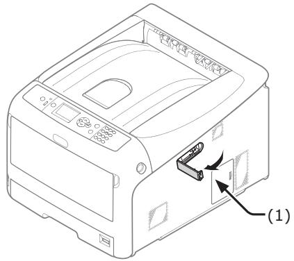 OKI MC780DFN - Installation du module du réseau local sans fil - 1