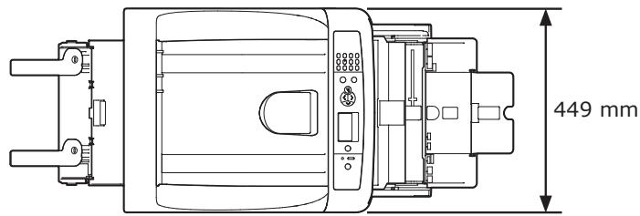 OKI ES6412DN - ■ Dimensions de l'imprimante - 1