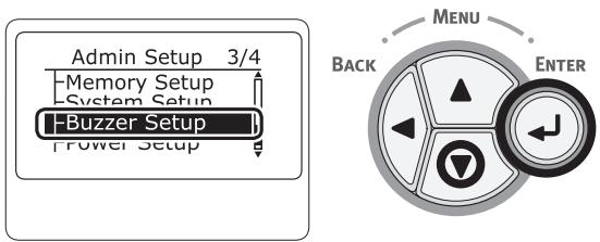 OKI ES6412DN - - Configuration de l'avertisseur sonore - 5