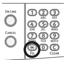 OKI ES6412DN - Utilisation de la touche de fonction - 1