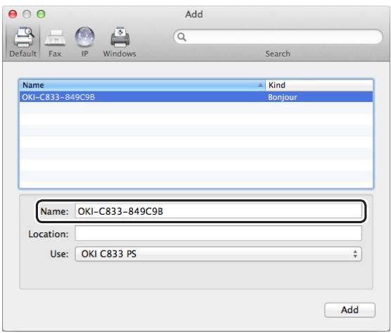 OKI ES6412DN - ■ Installez le pilote d'imprimante Mac OS X PS. (Excepté C813/C823) - 3
